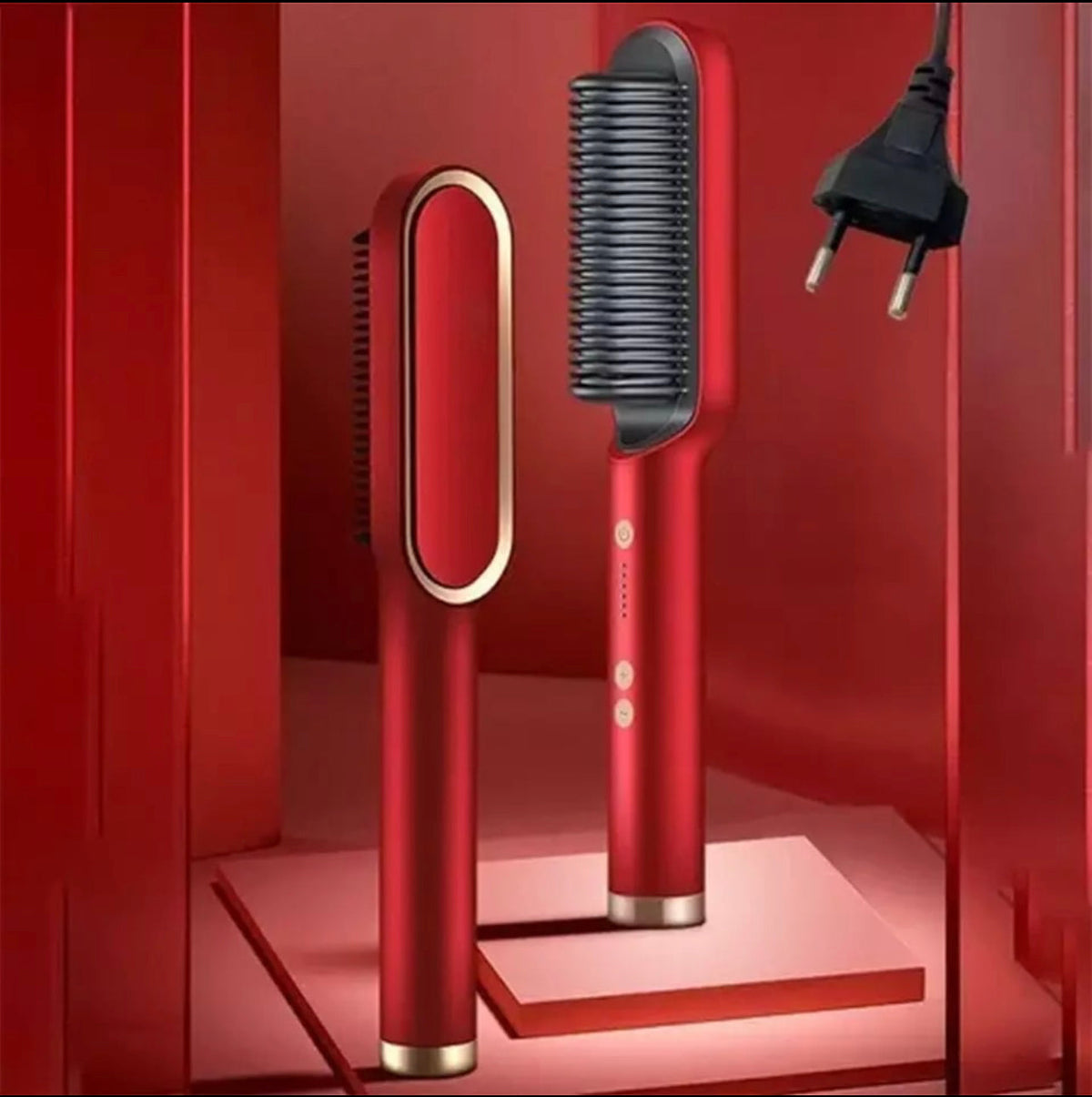 Hair Straightener Comb – Smooth, Sleek, and Safe Styling